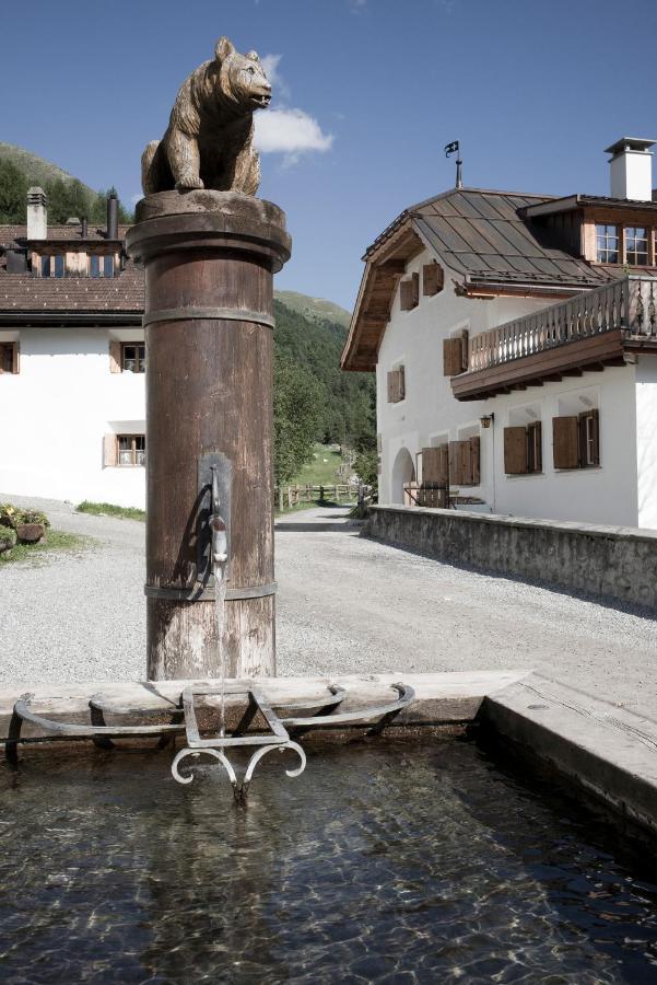 Alpengasthof Crusch Alba Ed Alvetern, S-Charl سكول المظهر الخارجي الصورة