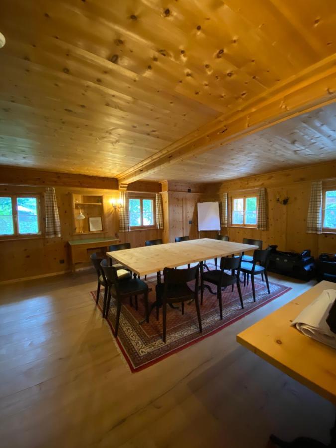 Alpengasthof Crusch Alba Ed Alvetern, S-Charl سكول المظهر الخارجي الصورة